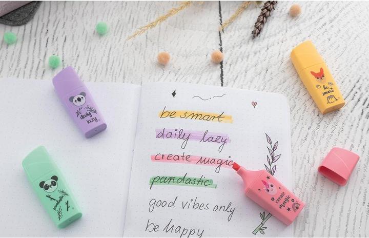 Immagine prodotto EberhardFaber Textmarkeretui 4ST Mini Animal Pastell (4x)