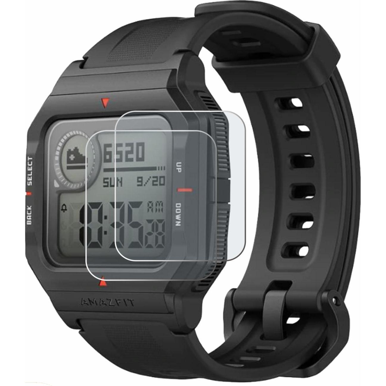 Thumbnail - BROTECT Entspiegelungs-Schutzfolie Displayschutz Matt, Smartwatch Schutzfolie, Grau