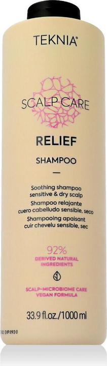 Immagine prodotto Lakmé Lakme Teknia Relief Soothing Shampoo 33,9 oz (1000 ml, Shampoo liquido)
