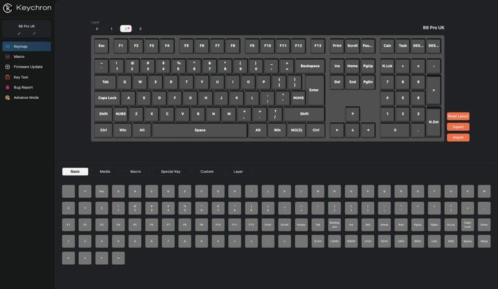 Image du produit Keychron B6 Pro (CH, Sans fil)