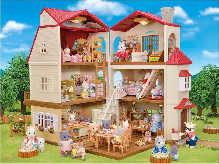 Image du produit Epoch Une maison de campagne avec un toit rouge