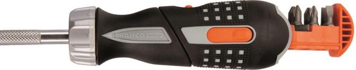 Produktbild Bahco 1/4"-Bit-Knarren-Schraubendreher mit Pistolengriff, 135 mm (Phillipps-Kreuzschlitz (PH), Pozidriv-Kreuzschlitz (PZ), Schlitz)