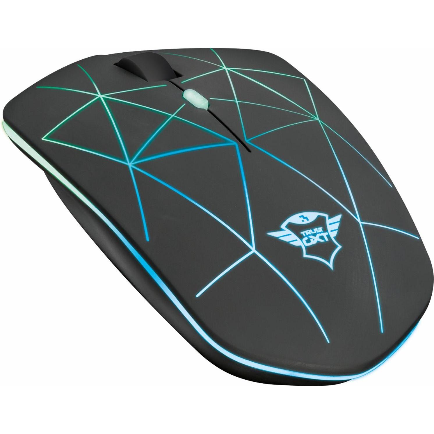 Trust GXT 117 Strike (Kabellos), Maus, Schwarz
