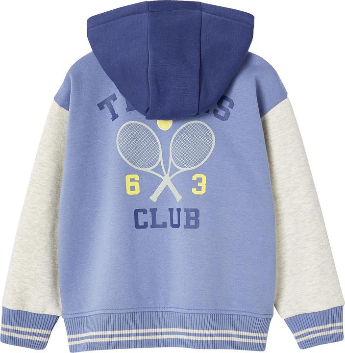 Produktbild Vertbaudet Jungen Kapuzensweatjacke im College-Style mit Recycling-Polyester (98)