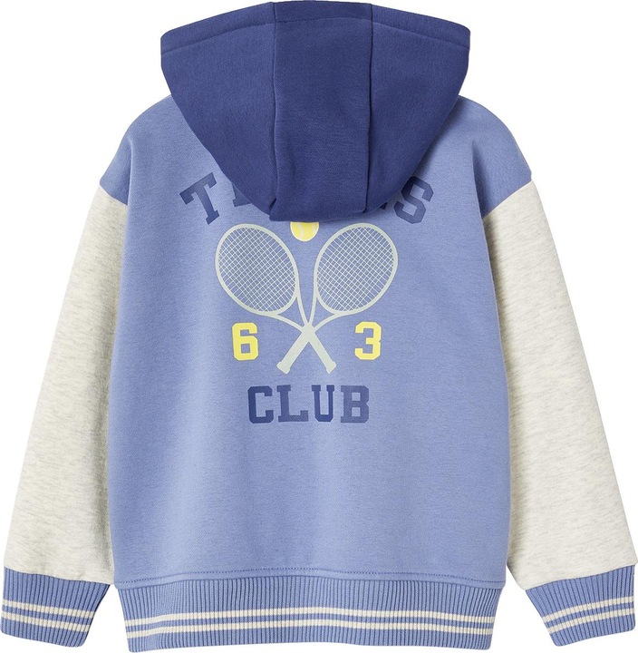 Immagine prodotto Vertbaudet Jungen Kapuzensweatjacke im College-Style mit Recycling-Polyester (98)