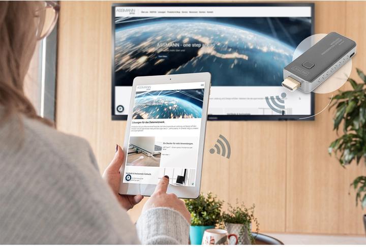 Actual product image Digitus Wireless Presentation System Set (50 m, HDCP, HDMI 1.4a)