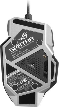 Actual product image ASUS ROG Spatha (Cable, Wireless)