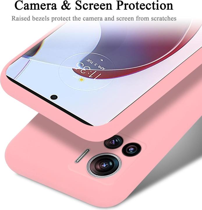 Immagine prodotto Cadorabo Custodia in silicone liquido TPU per Motorola EDGE 30 ULTRA / X30 PRO (Motorola Edge 30 Ultra)