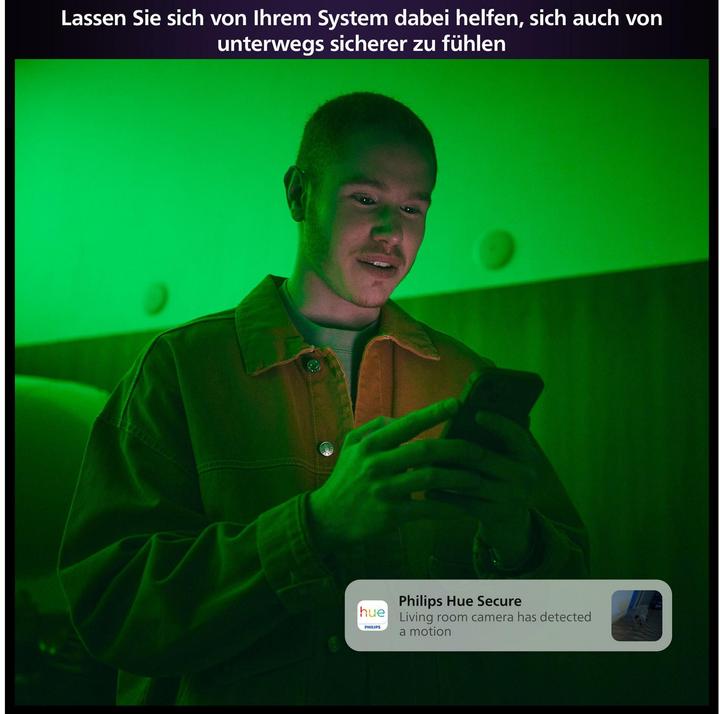 Produktbild Philips Hue Secure kabelgebundene Kamera (1920 x 1080 Pixels)