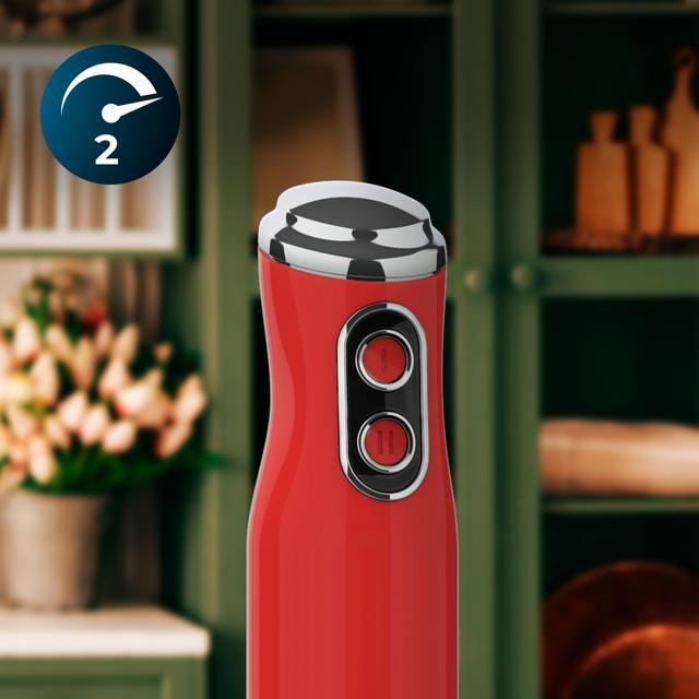 Immagine prodotto Cecotec Blender Blender ręczny Power RetroRed 1200MAX