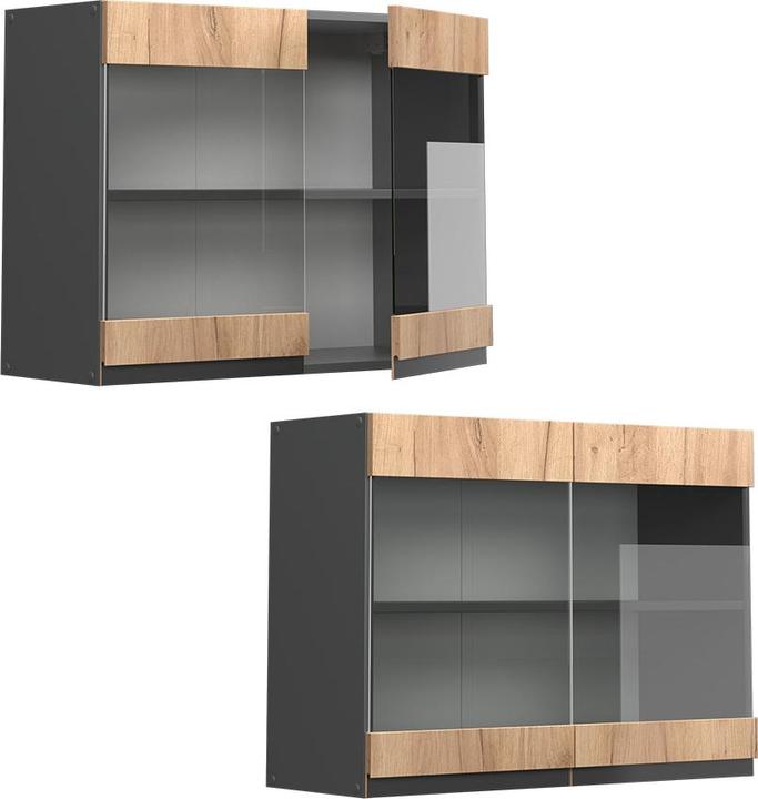 Produktbild Vicco Küchenglasschrank R-Line (80 x 31 x 60 cm)