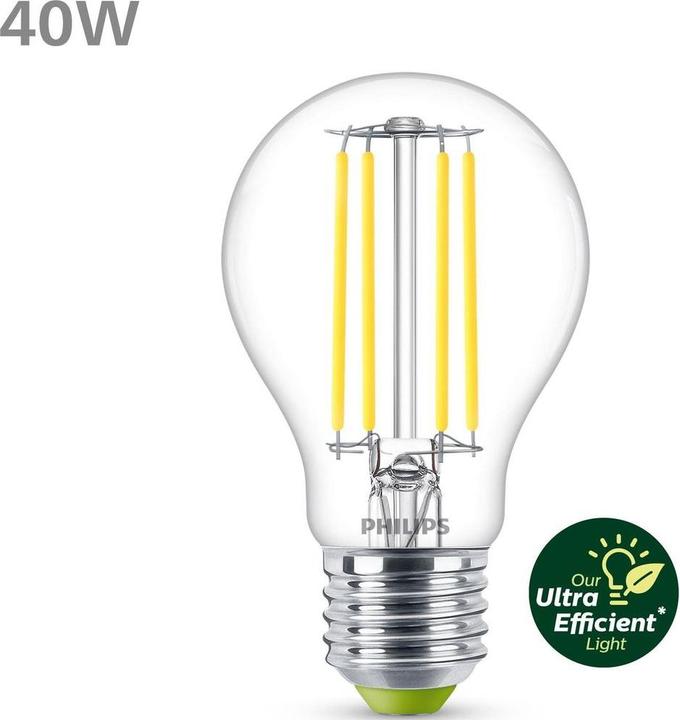 Energie-Label Philips LED Classic (E27, 2.30 W, 485 lm, 1 x, A)