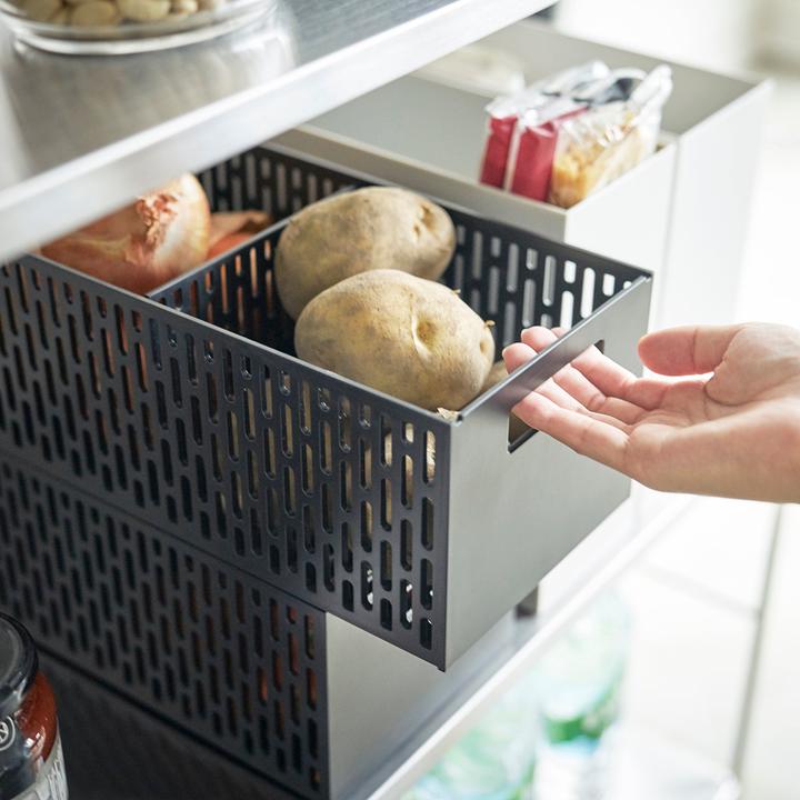 Produktbild Yamazaki Gemüsekorb TOWER (1 x, 15 x 32 x 12 cm)