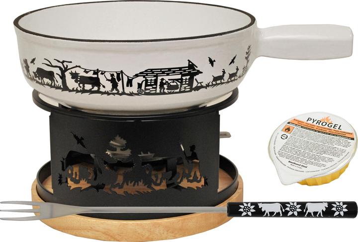 Heidi Cheese Line Fondue-Set Alpes (Käsefondue)
