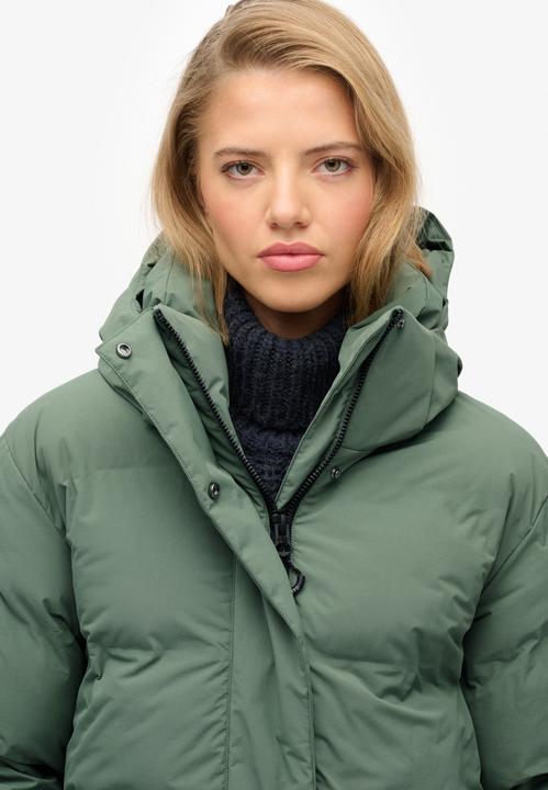 Actual product image Superdry Women's long Puffer jacket (L)