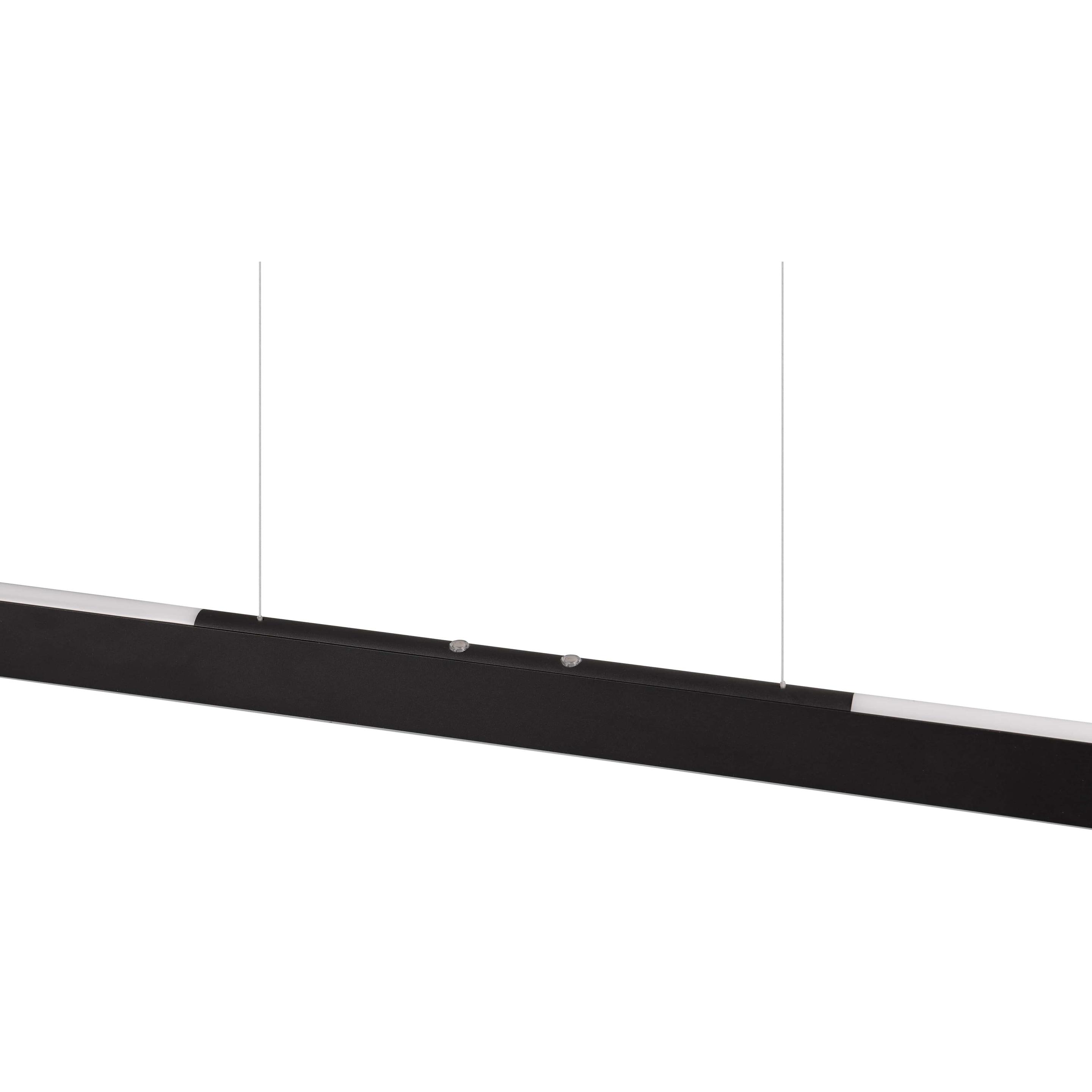 Thumbnail - Trio, Pendelleuchte, Helios LED Pendelleuchte 28W Schwarz Matt CCT einstellbare Lichtfarbe Touch (3300 lm)