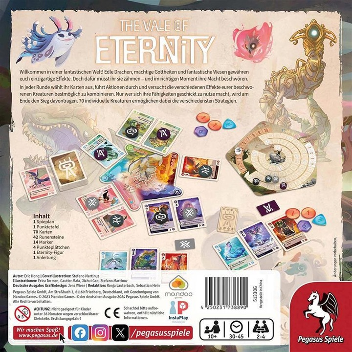 Image du produit Pegasus The Vale of Eternity FR (Allemand)