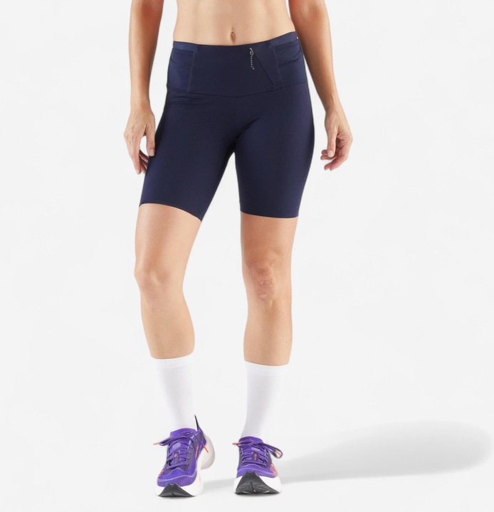 Actual product image Kiprun Women's Cycling Shorts-Kiprun Run 900 Light-Navy Blue (S)