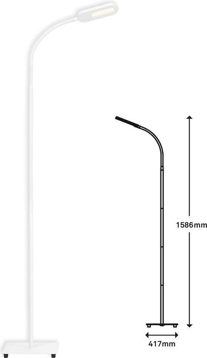 Actual product image Briloner Office Step (600 lm, E27)