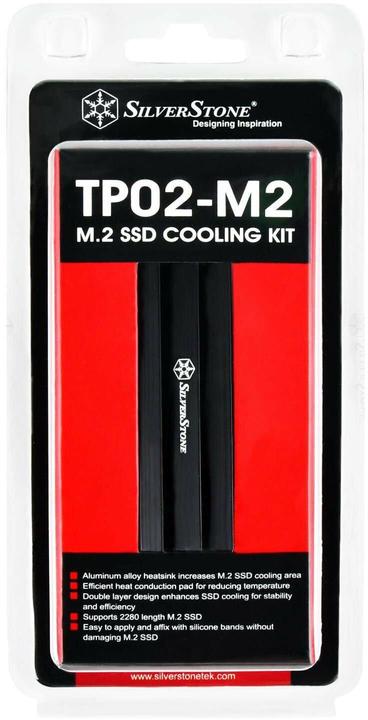 Immagine prodotto Silverstone SSD, dissipatore di calore M.2