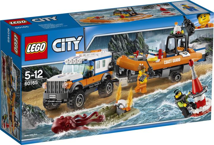Image du produit LEGO Véhicule tout-terrain avec canot de sauvetage (60165, LEGO City)