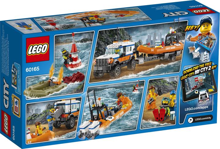 Image du produit LEGO Véhicule tout-terrain avec canot de sauvetage (60165, LEGO City)
