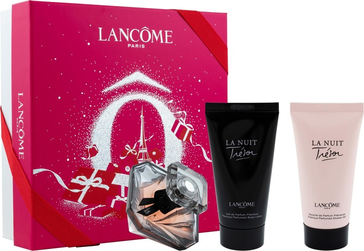 Actual product image Lancôme La Nuit Trésor Eau de Parfum 50ml + Body Lotion 50ml + Shower Gel 50ml (Eau de parfum, 50 ml)
