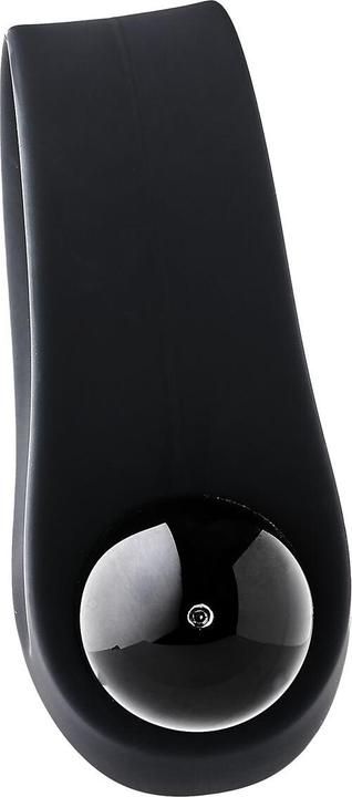 Actual product image Dreamtoys Ramrod ANILLO CON BALA VIBRADORA - Negro (3.20 cm)