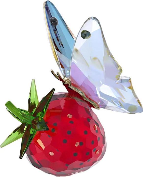 Actual product image Swarovski Idyllia butterfly and strawberry