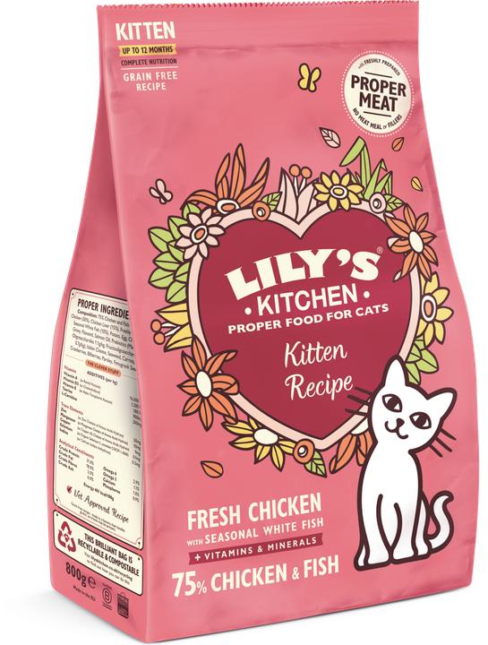 Produktbild Lily's Kitchen Kitten Recipe (Junior, 1 Stk., 800 g)
