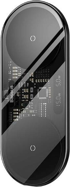 Image du produit Baseus Écran LED numérique Chargeur sans fil 2en1 (20 W)
