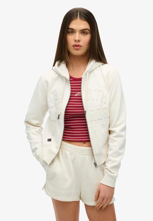 Produktbild Superdry Kurzes Athletic Essentials Hoodie mit Reissverschluss (12XL)