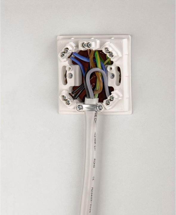 Produktbild Xavax Elektroherd-Zuleitung, 1,5m, Weiss, 1 St./Polyb.