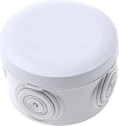 Produktbild Legrand Abzweigdose Plexo AP, nass IP55, Grau Rund 60 x 40 mm