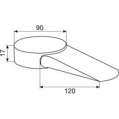 Thumbnail - Wagner System, Türstopper, Türkeil SMALL rund H17xØ50mm (1 Stück)