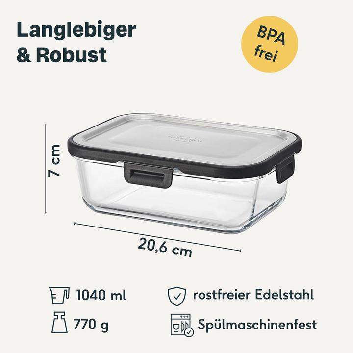 Produktbild Silberthal Luftdichte Frischhaltedose (1 l)