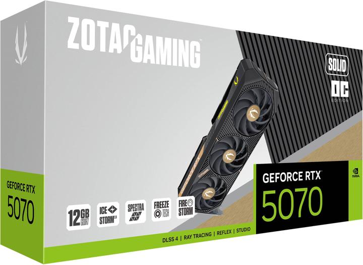 Produktbild Zotac GeForce RTX 5070 Solid OC (12 GB)