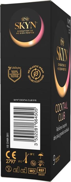 Actual product image Manix Skyn Cocktail Club condoms German/French (9 pcs.)