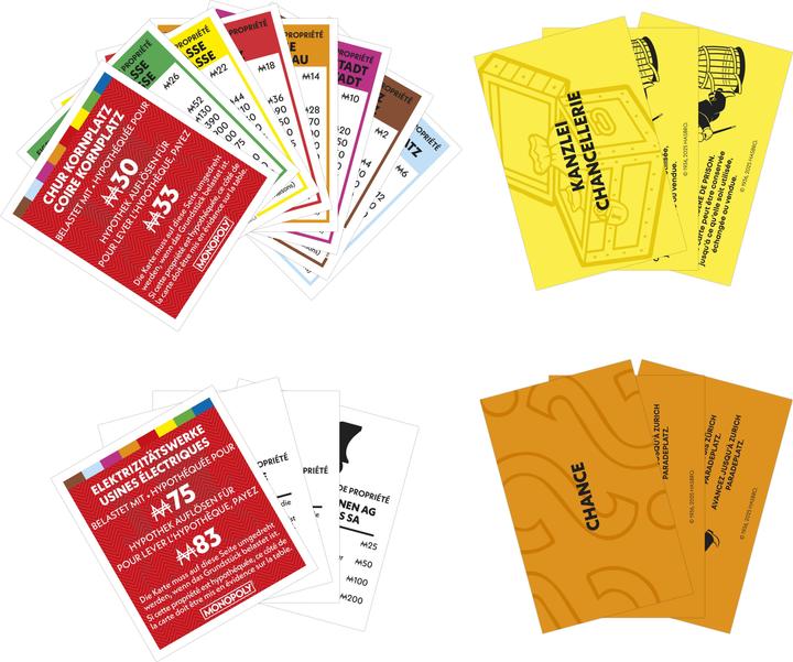 Produktbild Hasbro Gaming Hasbro Monopoly Classic Refresh Schweiz (Schweizerdeutsch)