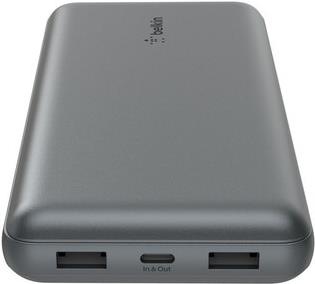 Produktbild Belkin 20k power bank 15w space grey (20000 mAh, 15 W, 15 Wh)