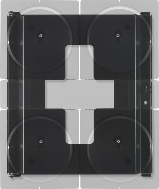 Actual product image Flexson Wall Mount for 4x Sonos Connect:AMP (1 pcs., Wall installation)
