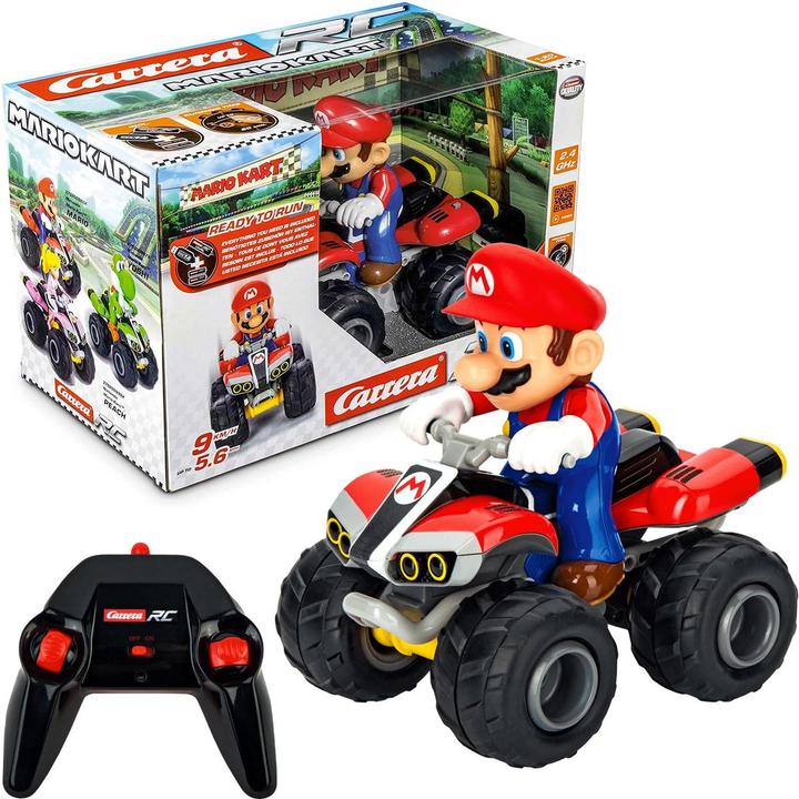 Actual product image Carrera Super Mario Quad