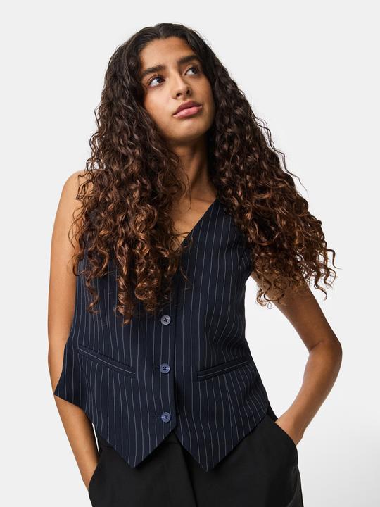 Produktbild Pieces Pcbozzy Vest Noos Pinstripe Exp Bc (XL)