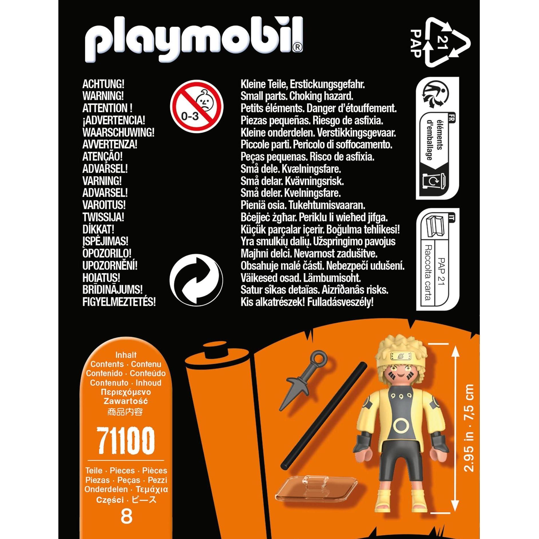 Playmobil Naruto Sennin-Mode (71100, Playmobil Naruto)