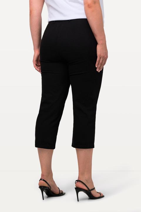 Produktbild Ulla Popken Hose Mony, wadenlang, Zipptaschen, Stretch (52)