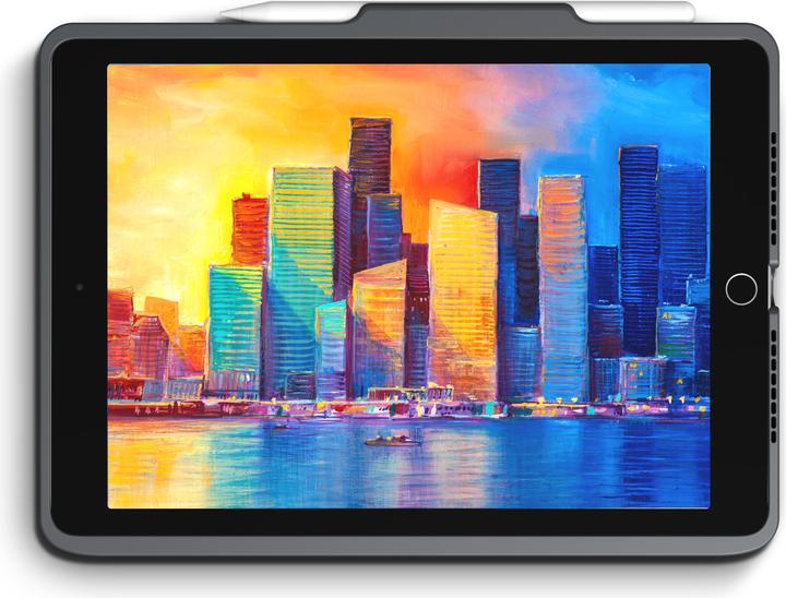 Produktbild Zagg Pro Keys, Deutsch, Apple, iPad, Schwarz, Grau, 25,9 cm (10.2 Zoll), Kabellos (DE, iPad)
