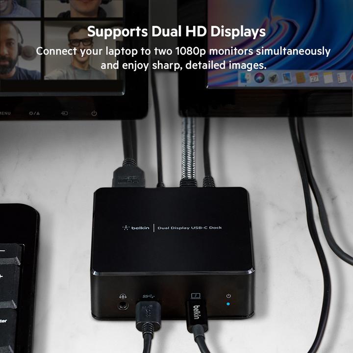 Produktbild Belkin INC002vfBK (USB-C, 8 Ports)