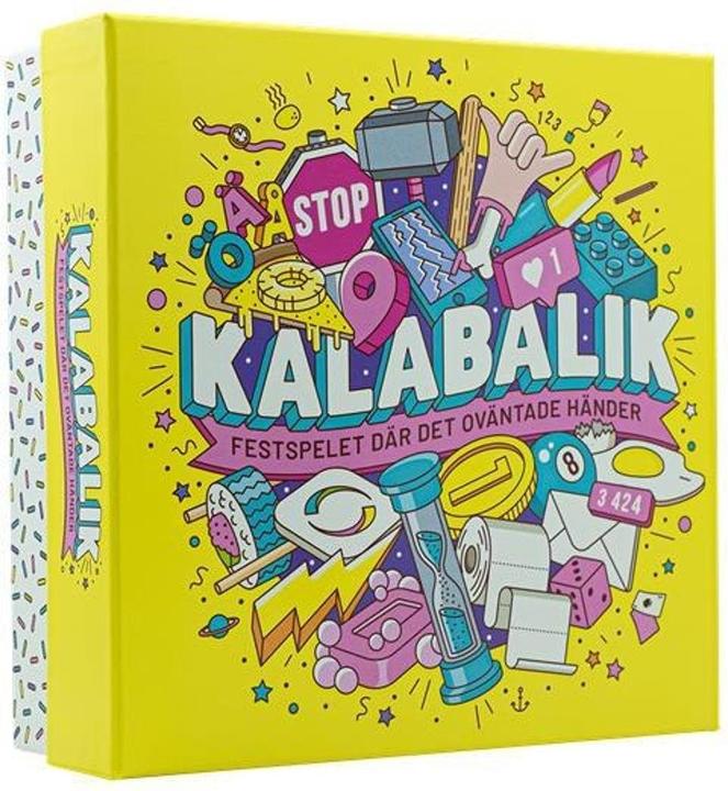 Produktbild Ninja Print Kalabalik - Das Partyspiel, bei dem das Unerwartete passiert (schwedische Version) (Schwedisch, 2 - 8 Spieler)