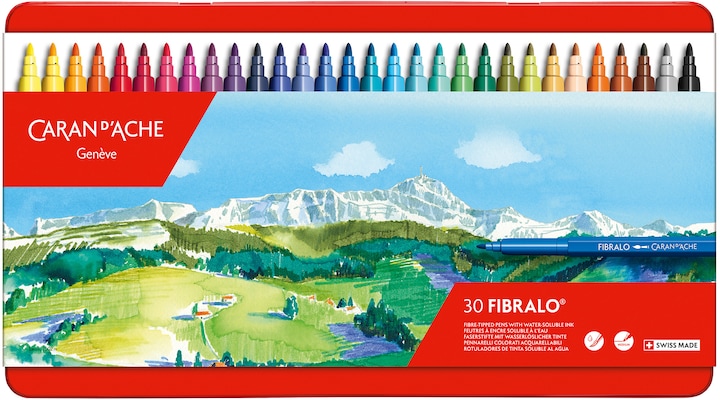 Immagine prodotto Caran d'Ache Fibralo Metallschachtel (Multicolore, 30 x)