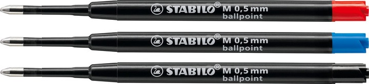 Produktbild STABILO Ballpoint Refill Kugelschreiber Grossraummine (Ersatzmine, Blau, 0.50 mm)